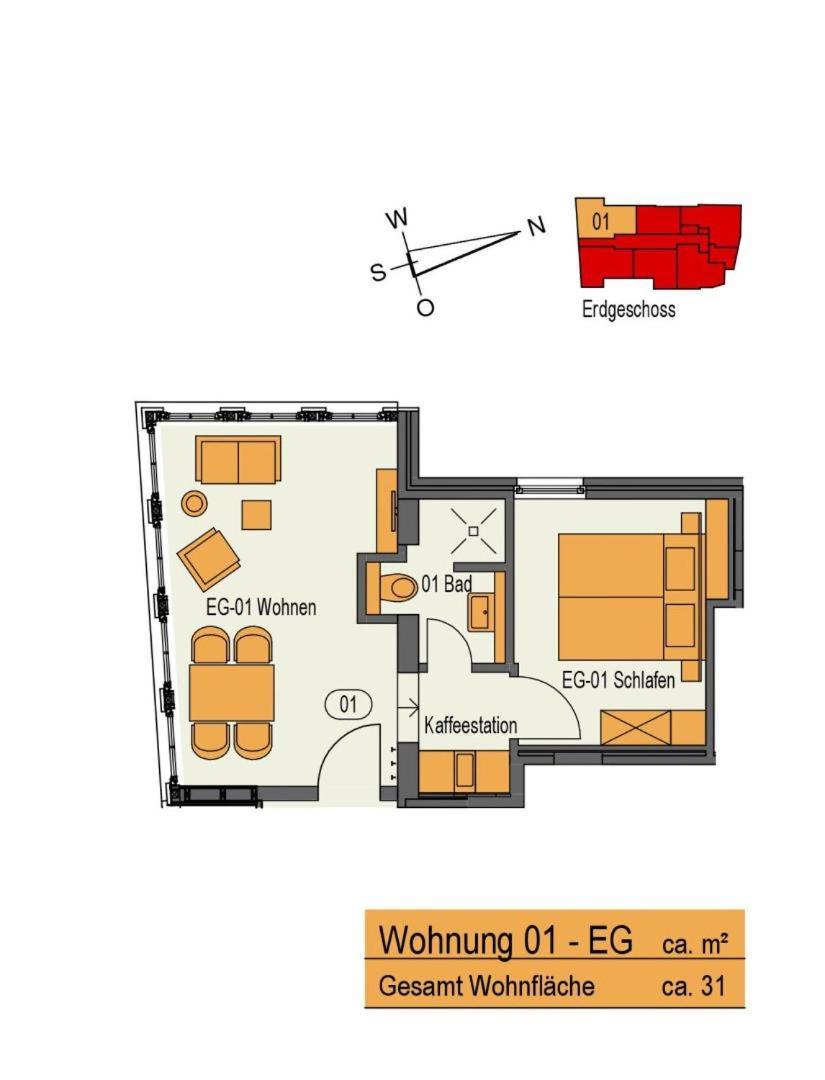 Woge2 Appartement 1 Borkum Eksteriør bilde